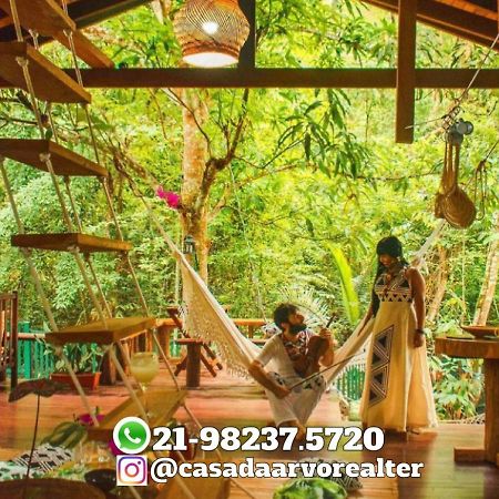 Casa Da Arvore, Sonho Na Amazonia, 2Min A Pe Da Praia Alter do Chão Eksteriør bilde