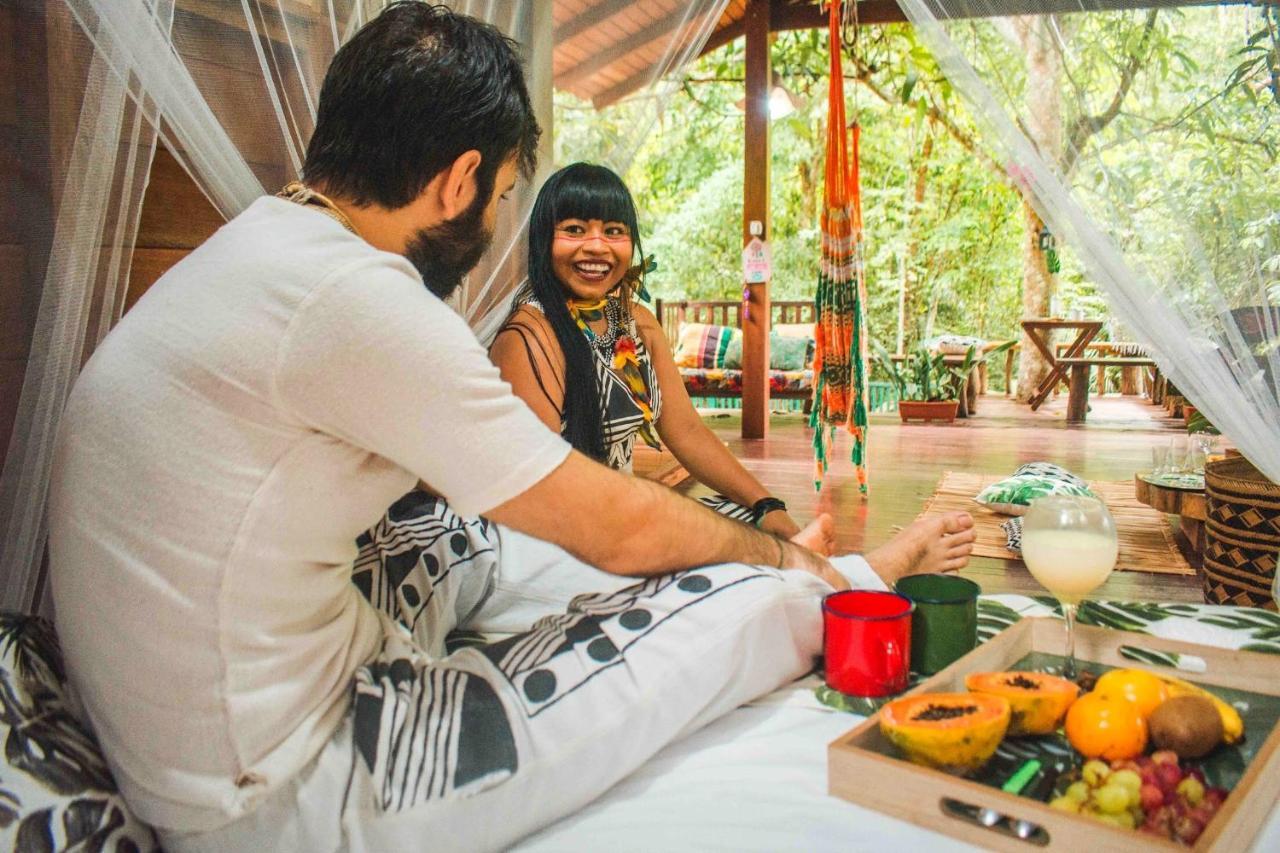 Casa Da Arvore, Sonho Na Amazonia, 2Min A Pe Da Praia Alter do Chão Eksteriør bilde