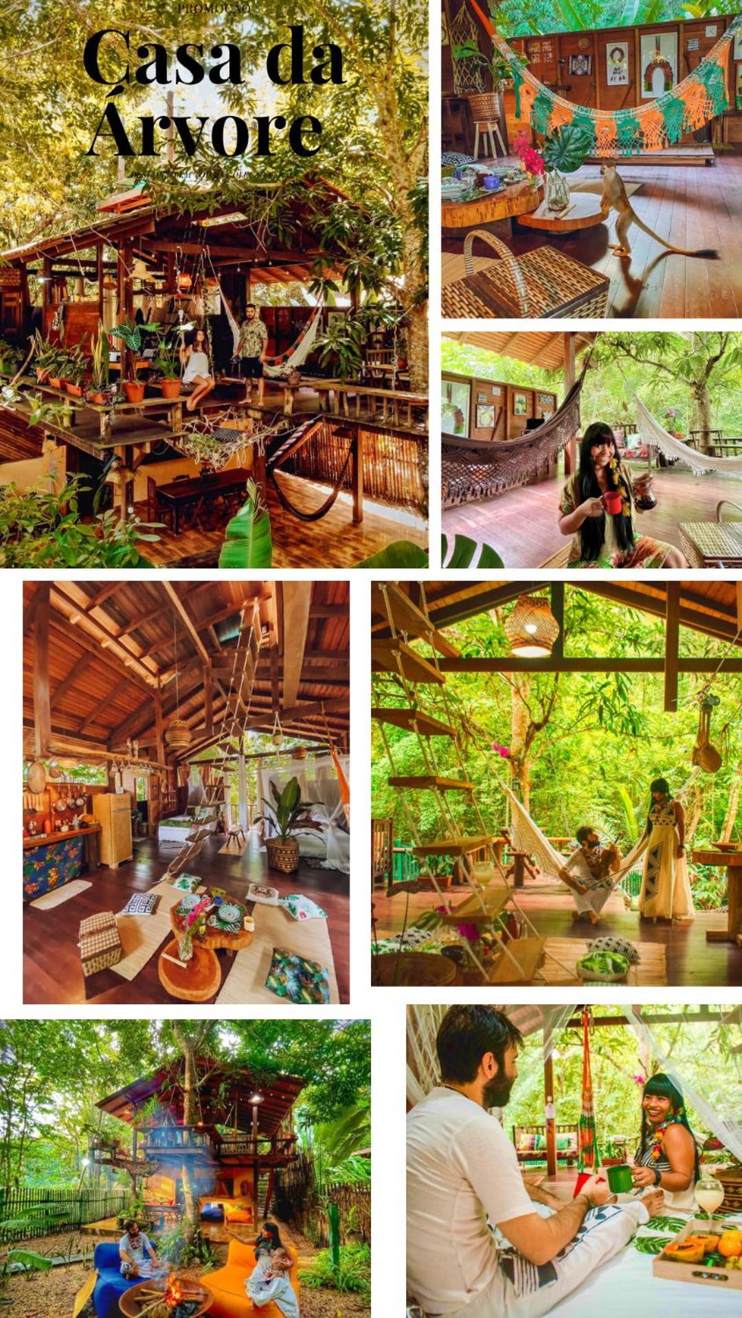 Casa Da Arvore, Sonho Na Amazonia, 2Min A Pe Da Praia Alter do Chão Eksteriør bilde